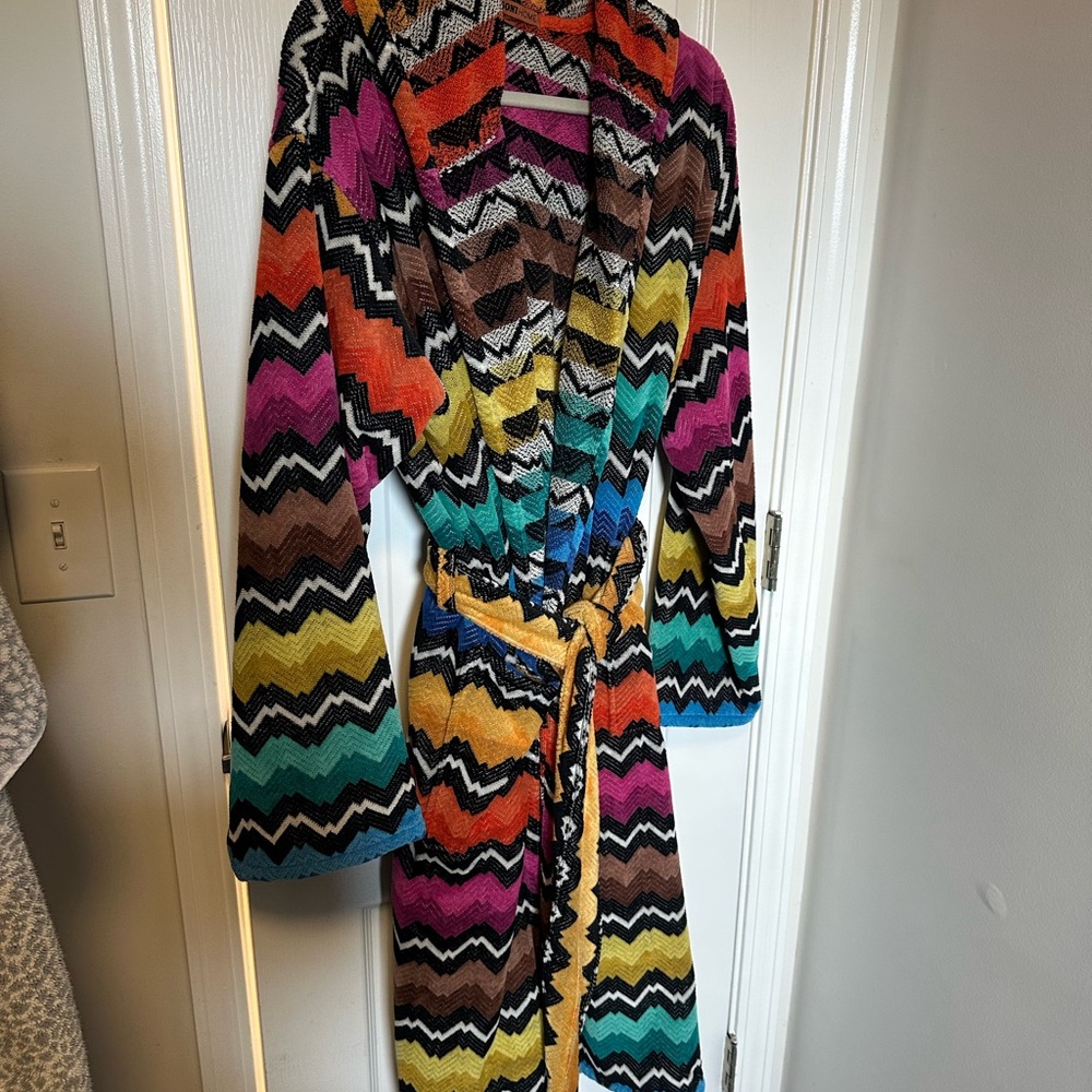 Missoni multicolor bathrobe